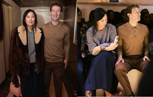 Vợ chồng tỷ phú Mark Zuckerberg sành điệu tại Tuần lễ thời trang Milan 2026