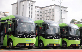 VinBus vận hành 9 tuyến buýt điện mới tại TPHCM
