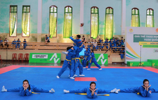 Học sinh thi đấu 5 môn tại Giải thể thao toàn quốc 2026