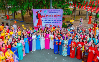 Hội LHPN các xã, phường tại TPHCM rộn ràng bước vào “Tuần lễ Áo dài” năm 2026