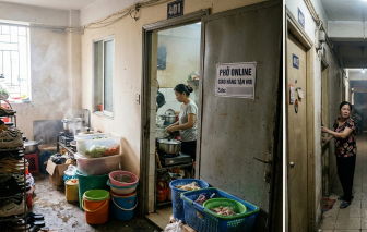 Khổ vì hàng xóm bán đồ ăn online