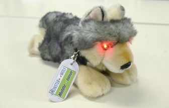 Nhật Bản ra mắt sói robot nhồi bông di động giúp xua đuổi gấu