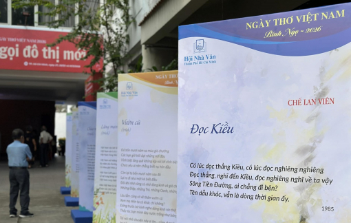 Thơ ca cất tiếng gọi từ đô thị mới