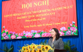 An Giang tổ chức tiếp xúc cử tri với ứng cử viên đại biểu Quốc hội