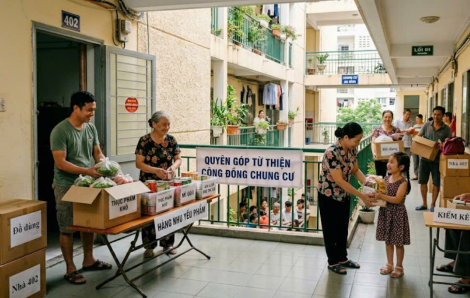 Có những câu chuyện tình làng nghĩa xóm ở chung cư mà nhà phố khó có được