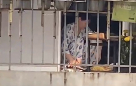 Đốt vàng mã ở chung cư vẫn có người xem là chuyện nhỏ