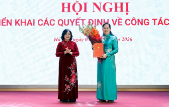 Bà Lê Thị Thủy giữ chức Bí thư Đảng ủy Hội LHPN Việt Nam