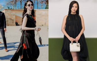 Vương Sở Nhiên đọ sắc cùng Jisoo (Blackpink) tại show Dior 2026