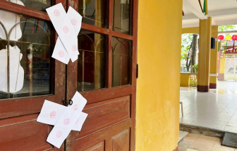 TP Huế: 7 phòng học bị niêm phong, gần 250 học sinh phải học nhờ trường khác