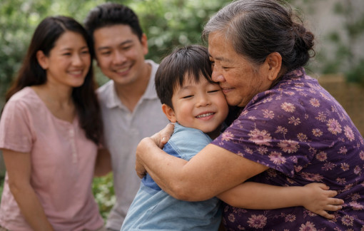 Chỉ mong con có một người bà đúng nghĩa