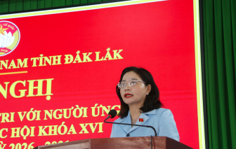 Phó trưởng đoàn ĐBQH tỉnh Đắk Lắk Nguyễn Thị Thu Nguyệt cam kết tập trung vào vấn đề tháo gỡ điểm nghẽn đất đai