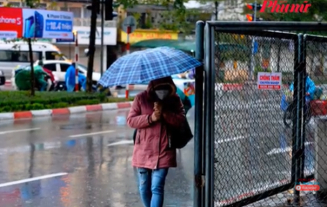Thời tiết ngày 7/3: TPHCM và Nam bộ mưa lớn vào chiều tối, Bắc bộ sáng sớm trời rét