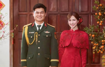 Hoà Minzy xác nhận “về một nhà” với quân nhân: “Chúng em yêu nước và cùng yêu nhau”