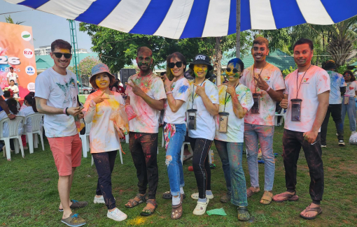 Rực rỡ lễ hội Holi 2026 tại TPHCM