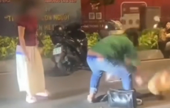 Bắt khẩn cấp tài xế chửi bới, đập phá hành lý của khách trước nhà ga sân bay Tân Sơn Nhất