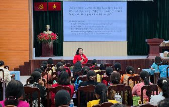 Từ “Tiếng nói Chi hội” đến hành động thiết thực bảo vệ phụ nữ và trẻ em