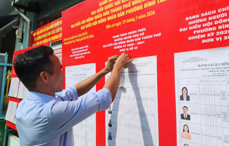 TPHCM: Các địa phương tất bật chuẩn bị cho bầu cử