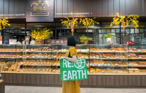 LOTTE MART Việt Nam thúc đẩy trải nghiệm mua sắm xanh