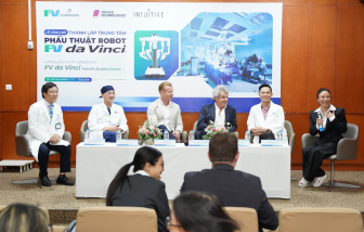 Bệnh viện FV ra mắt Trung tâm Phẫu thuật Robot FV da Vinci