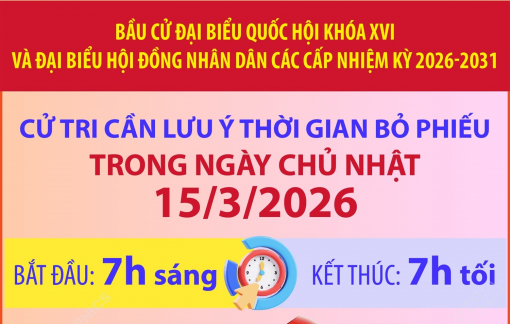 Những lưu ý quan trọng khi cử tri tham gia bỏ phiếu bầu cử