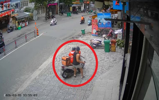 Nam thanh niên hành hung dã man nữ tài xế giao đồ ăn công nghệ
