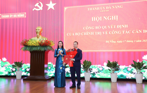 Phó Chủ nhiệm Ủy ban Kiểm tra Trung ương Nguyễn Mạnh Hùng được điều động giữ chức Phó Bí thư Thành ủy Đà Nẵng