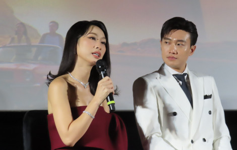 Siêu mẫu Quỳnh Thy tái xuất, tự làm phim và đóng nữ chính sánh đôi cùng Quốc Trường