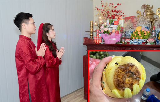 Tráp hoa quả 11 triệu đồng hư gần một nửa, chú rể xin lỗi nhà gái ngay trong ngày ăn hỏi