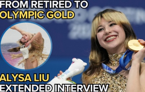 Khoảng lặng đáng suy gẫm của cha con "Thiên thần băng" Alysa Liu