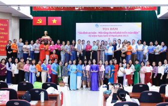 Gia đình an toàn là điểm tựa để trẻ phát triển toàn diện