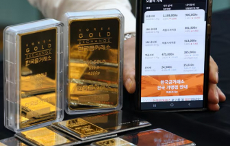 Giá vàng và bạc giảm mạnh do áp lực chiến sự Trung Đông