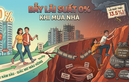 Hãy tỉnh táo trước lời quảng cáo lãi suất 0%