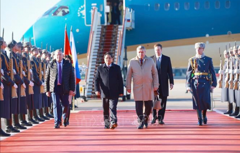 Thủ tướng Phạm Minh Chính bắt đầu thăm chính thức Liên bang Nga