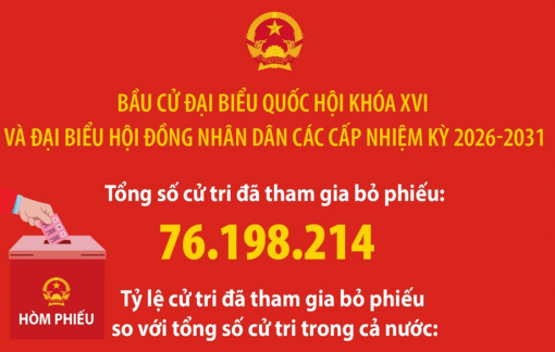 Tra cứu danh sách người trúng cử Đại biểu Quốc hội khóa XVI