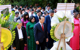 Lãnh đạo TP Đà Nẵng dâng hương tưởng niệm 100 năm ngày mất nhà yêu nước Phan Châu Trinh