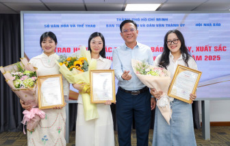 Báo Phụ nữ TPHCM có 4 tác phẩm được khen thưởng báo chí viết về TPHCM quý IV/2025