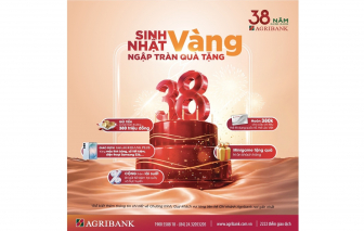 Agribank tri ân khách hàng với chuỗi ưu đãi “khủng” nhân dịp 38 năm thành lập