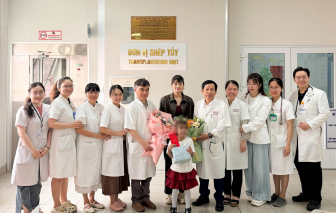 Chị ruột 11 tuổi cho tủy cứu sống em gái 7 tuổi