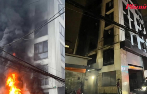 Cháy lớn ở Hà Nội: 7 người mắc kẹt được giải cứu thần tốc chỉ trong vài phút