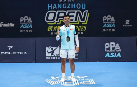 Lý Hoàng Nam: Khi giấc mơ quần vợt khép lại, ‘mỏ vàng’ pickleball mở ra
