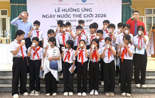 P&G thúc đẩy sáng kiến nước sạch uống cho cộng đồng tại Việt Nam