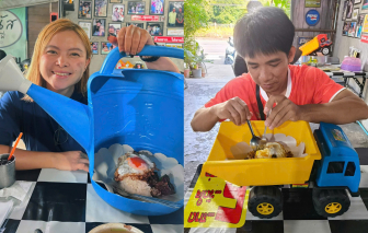 Quán cơm gây sốt mạng xã hội với cách phục vụ 'không giống ai'