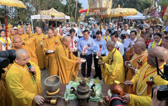 Khởi công xây dựng ngôi chùa có khu tưởng niệm 534 liệt sĩ nhà báo