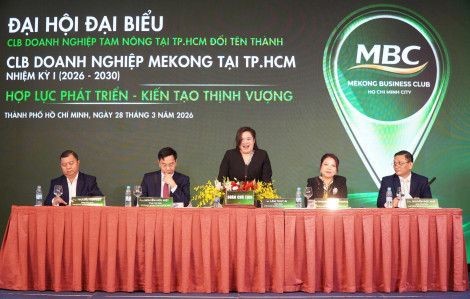 Bà Lâm Thúy Ái được bầu giữ chức Chủ tịch CLB Doanh nghiệp Mekong tại TPHCM