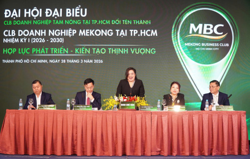 Bà Lâm Thúy Ái được bầu giữ chức Chủ tịch CLB Doanh nghiệp Mekong tại TPHCM