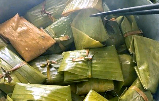 Bánh khoai mì hấp của ngoại