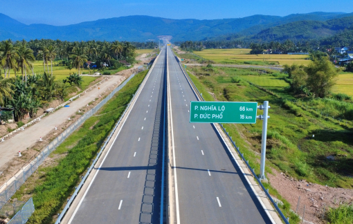 Cao tốc Quảng Ngãi - Hoài Nhơn trước ngày thông xe