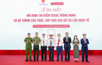 Agribank đồng hành cùng tỉnh Thanh Hóa triển khai mô hình Kiosk hành chính công thông minh