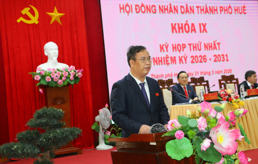 Ông Phạm Đức Tiến giữ chức Chủ tịch HĐND thành phố Huế