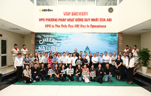 “Cheers to Nature - Tôn vinh thiên nhiên” - AB InBev thúc đẩy hành động vì nguồn nước bền vững